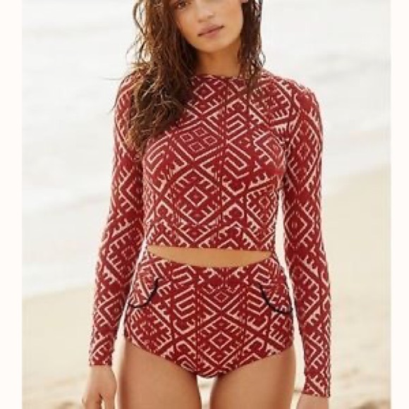 Seea Other - ISO Seea Henna Palomar rash guard bell pant bottom top one piece